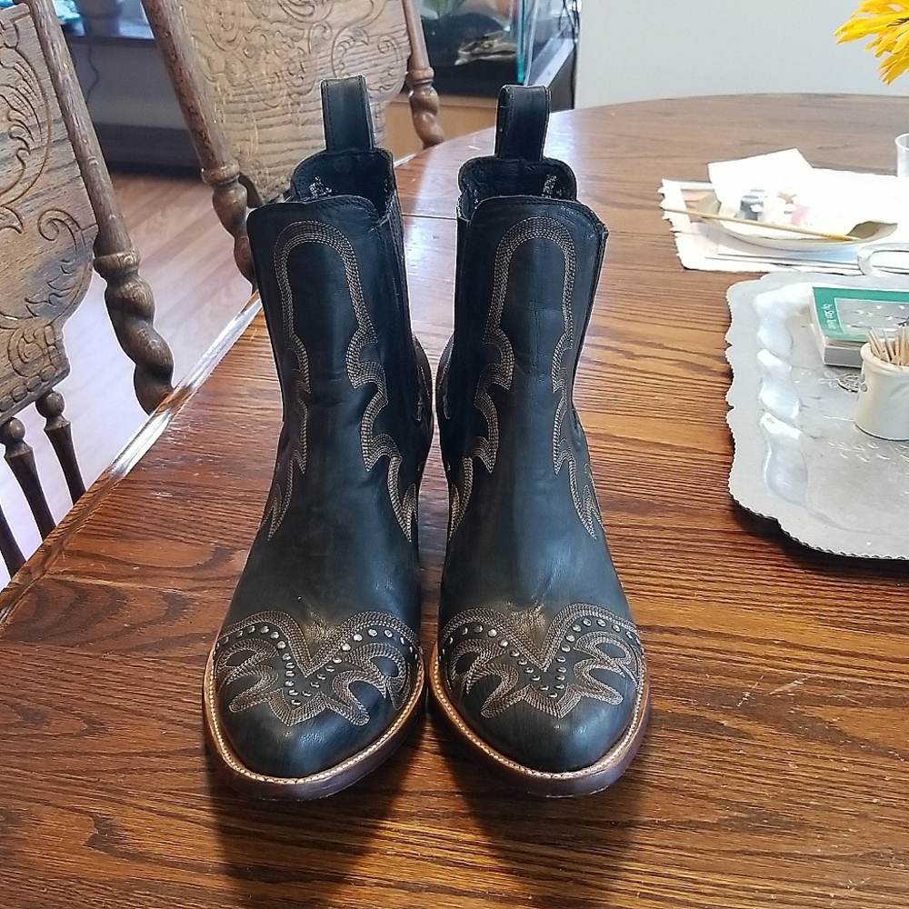 Old Gringo Coygirl Boots Shay Black Size 11